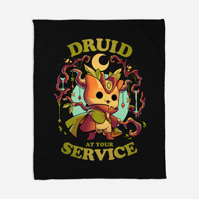 Druid's Call-none fleece blanket-Snouleaf