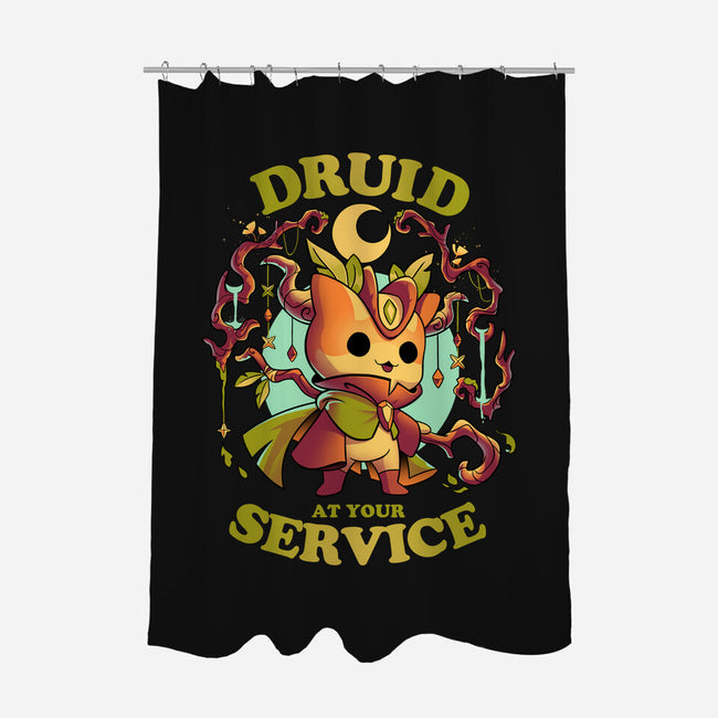 Druid's Call-none polyester shower curtain-Snouleaf