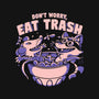 Don't Worry Eat Trash-unisex zip-up sweatshirt-estudiofitas