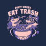 Don't Worry Eat Trash-youth basic tee-estudiofitas