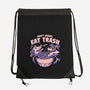 Don't Worry Eat Trash-none drawstring bag-estudiofitas