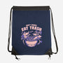 Don't Worry Eat Trash-none drawstring bag-estudiofitas