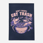 Don't Worry Eat Trash-none indoor rug-estudiofitas