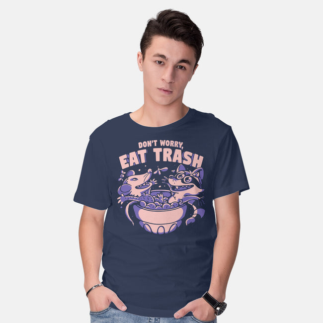Don't Worry Eat Trash-mens basic tee-estudiofitas