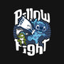 Stitch Pillow Fight-none glossy sticker-Bezao Abad