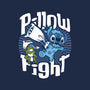 Stitch Pillow Fight-none glossy sticker-Bezao Abad