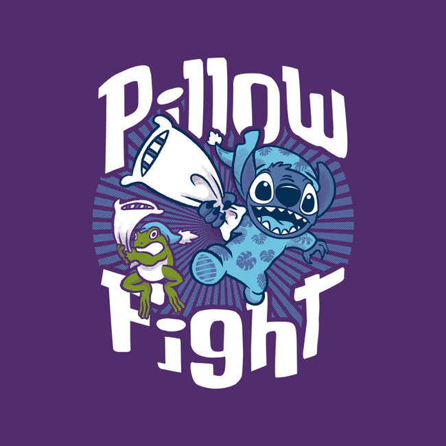 Stitch Pillow Fight-womens off shoulder sweatshirt-Bezao Abad