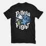 Stitch Pillow Fight-womens fitted tee-Bezao Abad