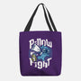 Stitch Pillow Fight-none basic tote bag-Bezao Abad