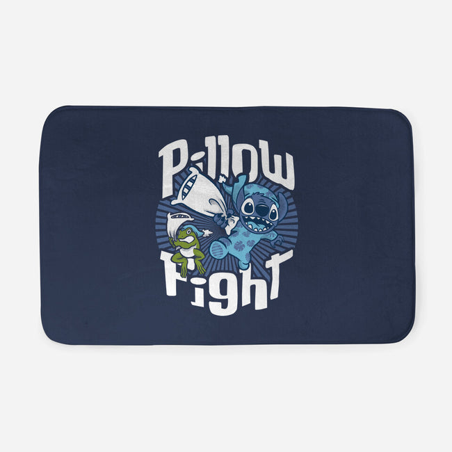 Stitch Pillow Fight-none memory foam bath mat-Bezao Abad