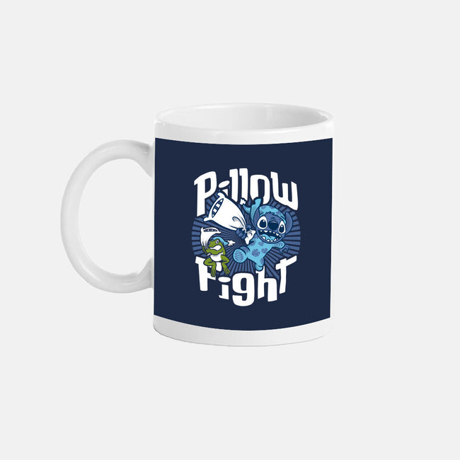 Stitch Pillow Fight-none mug drinkware-Bezao Abad