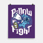 Stitch Pillow Fight-none matte poster-Bezao Abad