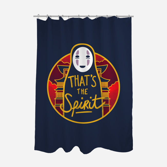 Masked Spirit-none polyester shower curtain-Bezao Abad