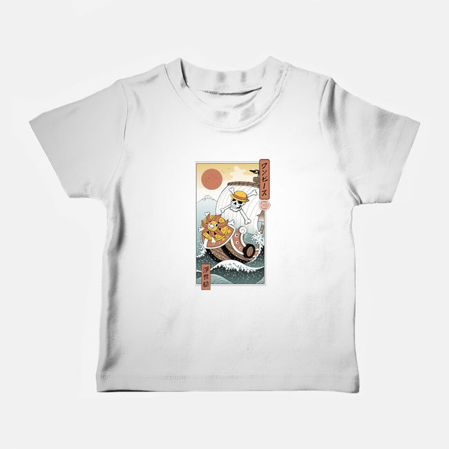 Pirate In Edo-baby basic tee-vp021