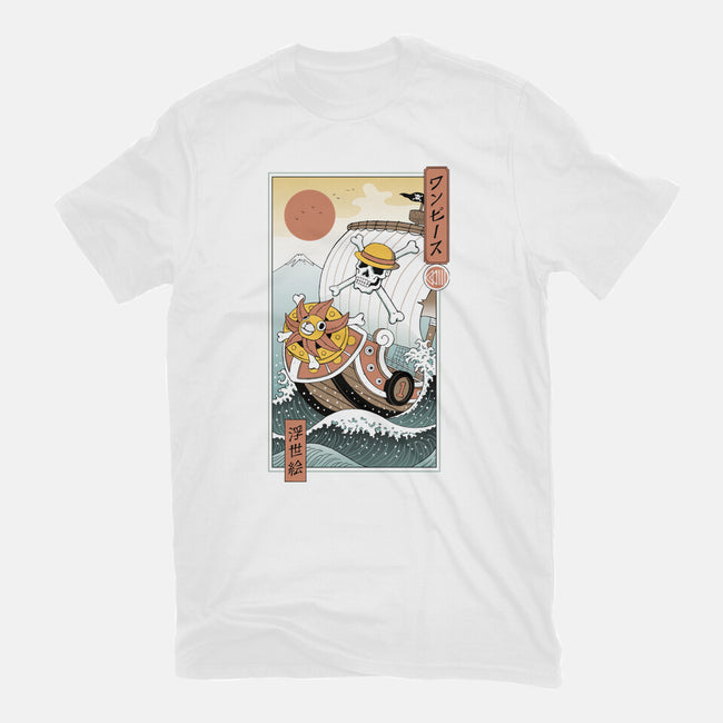 Pirate In Edo-womens fitted tee-vp021