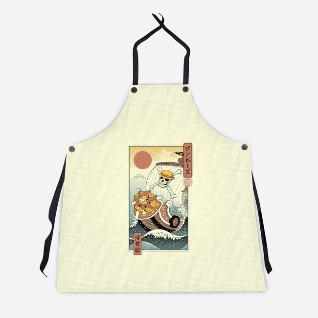 Pirate In Edo-unisex kitchen apron-vp021