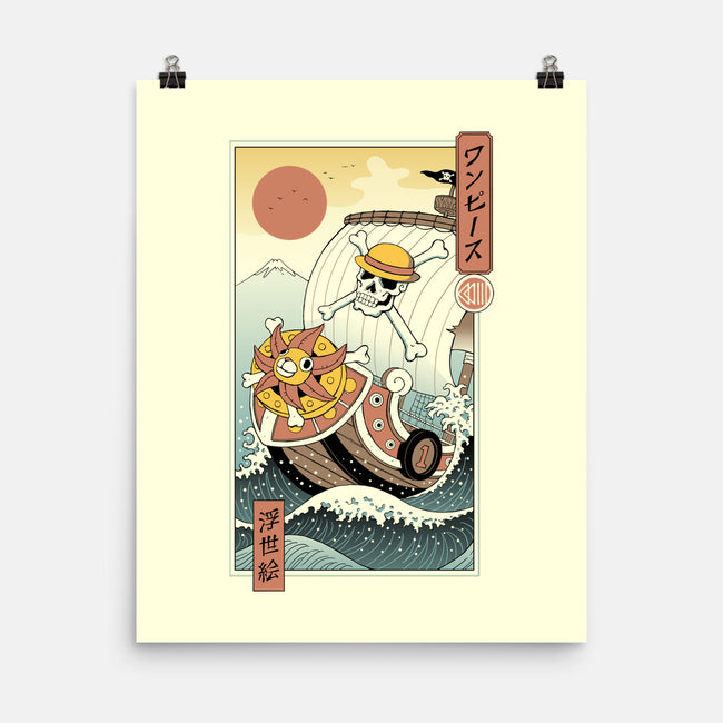 Pirate In Edo-none matte poster-vp021