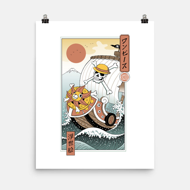 Pirate In Edo-none matte poster-vp021