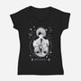 Yorha Unit 2b-womens v-neck tee-SwensonaDesigns
