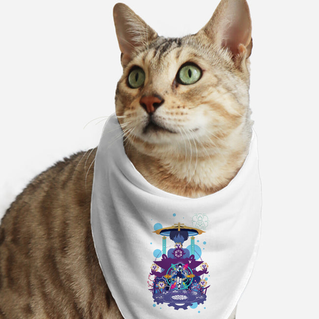 Wanderer-cat bandana pet collar-SwensonaDesigns