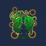 God Dragon-none removable cover w insert throw pillow-Diego Oliver
