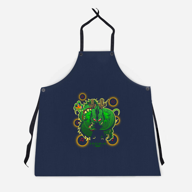 God Dragon-unisex kitchen apron-Diego Oliver