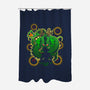 God Dragon-none polyester shower curtain-Diego Oliver