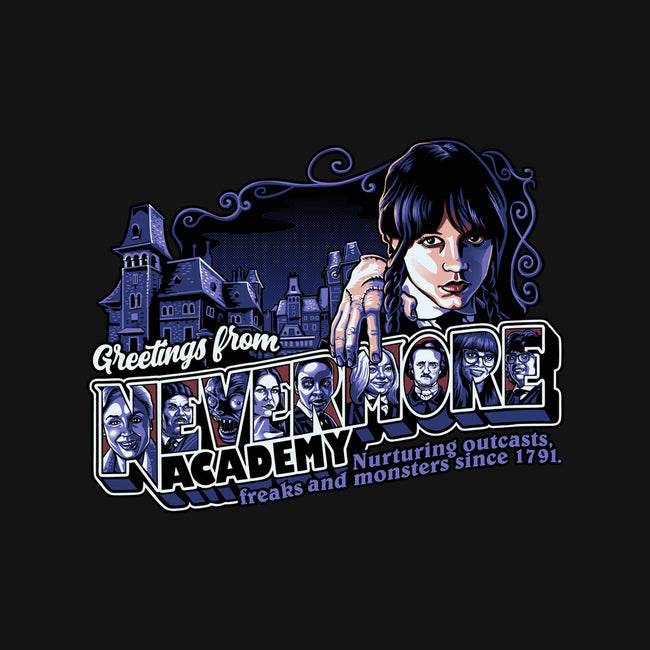 Greetings From Nevermore-mens premium tee-goodidearyan