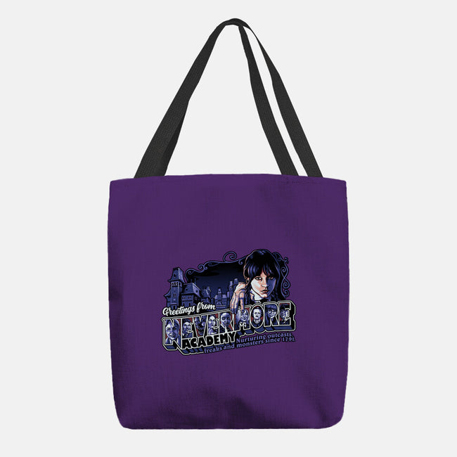 Greetings From Nevermore-none basic tote bag-goodidearyan