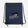 Greetings From Nevermore-none drawstring bag-goodidearyan