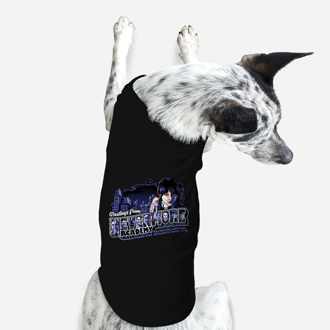Greetings From Nevermore-dog basic pet tank-goodidearyan