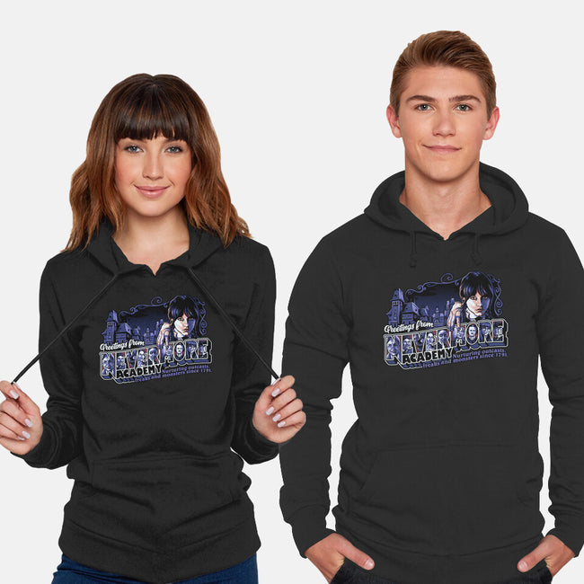 Greetings From Nevermore-unisex pullover sweatshirt-goodidearyan