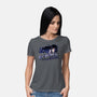 Greetings From Nevermore-womens basic tee-goodidearyan