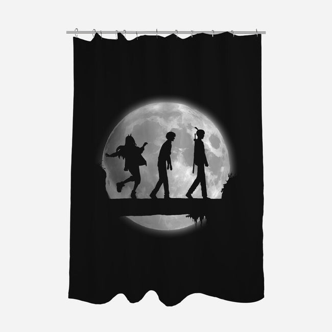 Devil Matata-none polyester shower curtain-ddjvigo