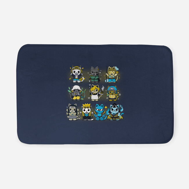 Pirate Kittens-none memory foam bath mat-Vallina84