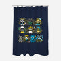 Pirate Kittens-none polyester shower curtain-Vallina84