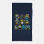 Pirate Kittens-none beach towel-Vallina84