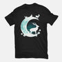 Deer Moon-mens heavyweight tee-Vallina84