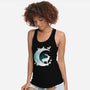 Deer Moon-womens racerback tank-Vallina84