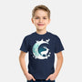 Deer Moon-youth basic tee-Vallina84
