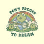Don't Froget To Dream-none removable cover w insert throw pillow-kg07
