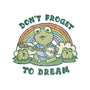 Don't Froget To Dream-none removable cover w insert throw pillow-kg07
