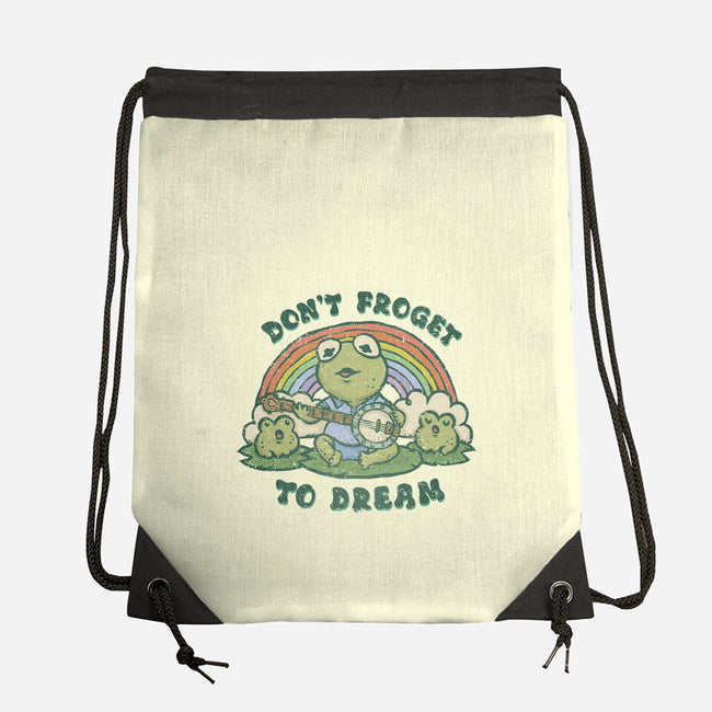 Don't Froget To Dream-none drawstring bag-kg07
