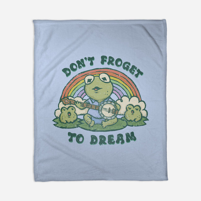 Don't Froget To Dream-none fleece blanket-kg07