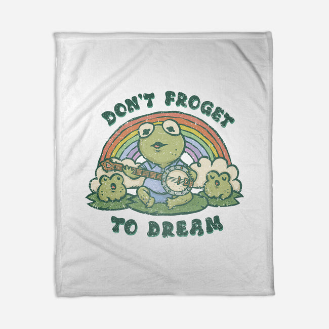 Don't Froget To Dream-none fleece blanket-kg07
