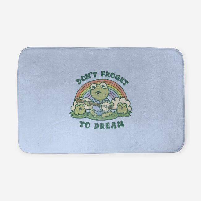 Don't Froget To Dream-none memory foam bath mat-kg07