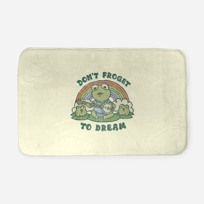 Don't Froget To Dream-none memory foam bath mat-kg07