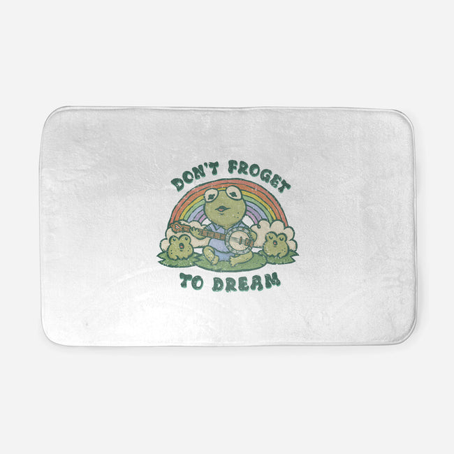 Don't Froget To Dream-none memory foam bath mat-kg07