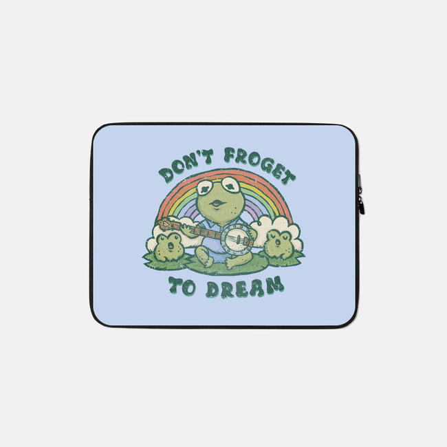 Don't Froget To Dream-none zippered laptop sleeve-kg07