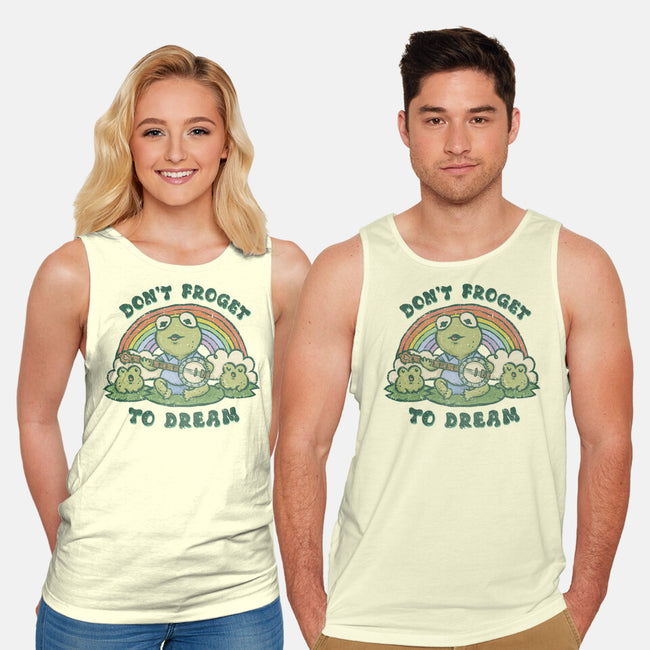 Don't Froget To Dream-unisex basic tank-kg07